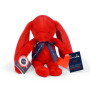 Méloé le Lapin 37 cm Rouge Passion - "Je t'aime à la folie"