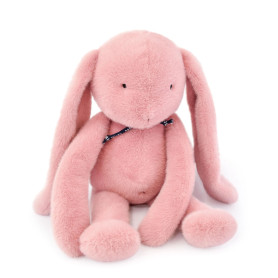 37 cm pink Rabbit plush - made in France
