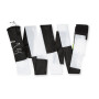 Tube tail black and white for single lines or stunt kites