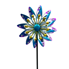 Starlights Metal Wind Turbine - Double wheels Ø33cm/122cm