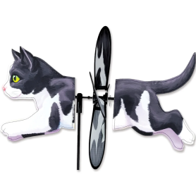 PK Small Spinner – Black & White Cat