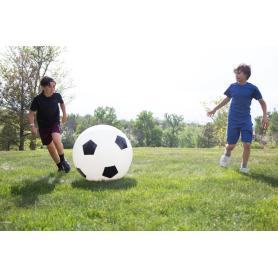 Giant Soccer Ball 76 cm - Jumbo Football with Pump - Ages 3+