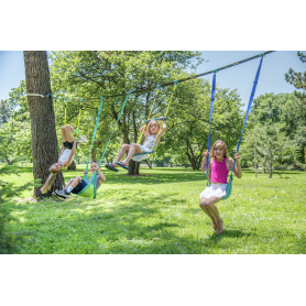 Kit de balançoire et ligne de gymnastique pour enfants