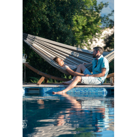 Hamac Flora en coton bio - Taille Double