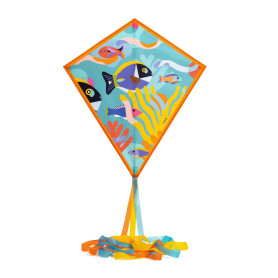 Cerf-volant monofil Eddy Poissons - djeco