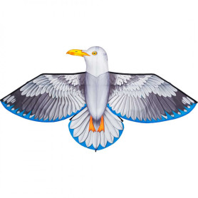 Cerf-volant monofil Mouette HQ – 175 x 80 cm – Vol facile dès 8 ans