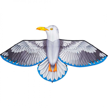 Cerf-volant monofil Mouette HQ – 175 x 80 cm – Vol facile dès 8 ans