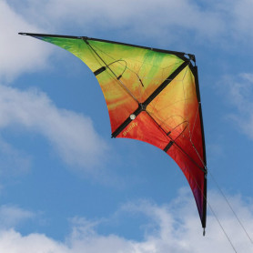 Buddy Rainbow Stunt Kite – Spiderkites – Beginner-friendly