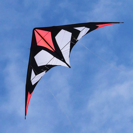 Cerf-volant pilotable Maraca Light Orange – Spiderkites – Pour vent léger