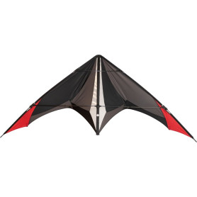 Janus rouge/anthracyte cerf-volant de vitesse 196cm complet - débutant