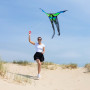 HQ Brasington’s Lunar Moth Kite – Artistic single-line kite 195 cm with organza tail
