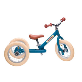 TRYBIKE Balance bike 2in1 steel matte blue