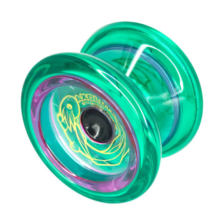 YOYO Axolotl green et purple