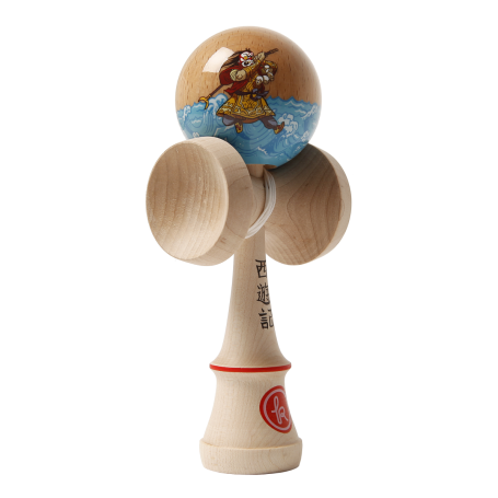 Kendama Record Plus Sha Wujing – Legends Series – Sticky Match Clear