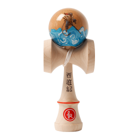 Kendama Record Plus Sha Wujing – Legends Series – Sticky Match Clear