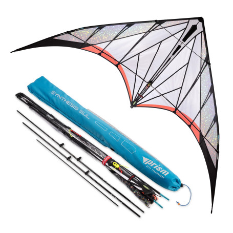 Prism Synthesis SUL Kite Orange – Super Ultralight Light Wind Stunt Kite