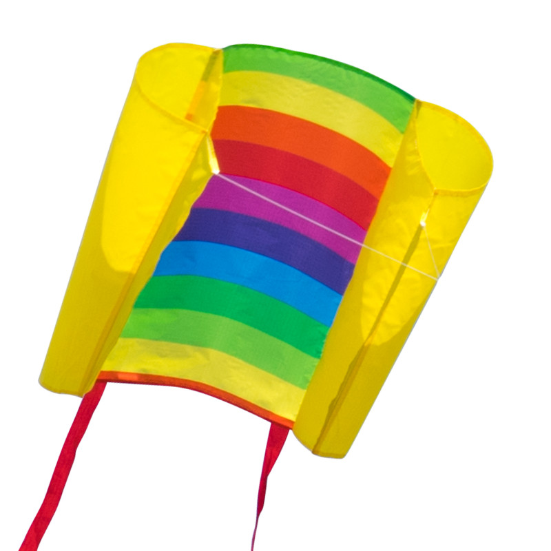 Cerf-Volant De Poche Arc-en-Ciel Pour Enfants - Cerf-Volant Portable Avec Longue Queue Et Corde - Jeu Plage Plein Air