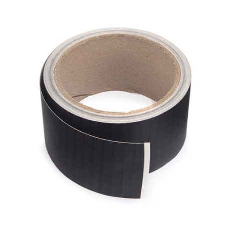 Self-adhesive spinnaker tape for repairs (per meter)- black