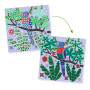 Djeco Canopy Mosaic Craft Kit - Creative Activity 5-8 Years