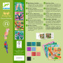 Djeco Canopy Mosaic Craft Kit - Creative Activity 5-8 Years