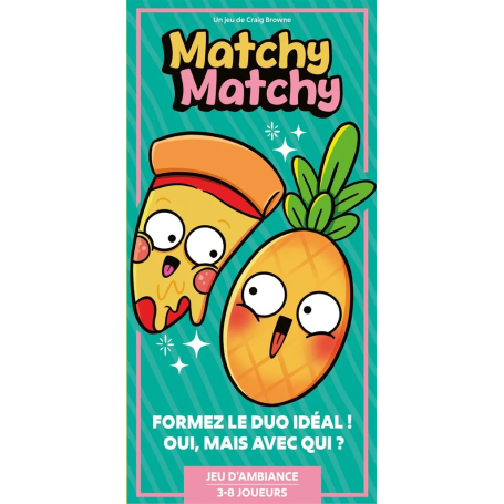 Jeu de Société Matchy Matchy - Jeu d'Ambiance et de Connexion