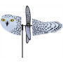 Chouette Harfang 45cm - Petite éolienne de jardin