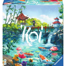 Ravensburger Koï Board Game | Zen Strategy & 3D Pond Building