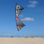 Spiderkites Shiva Core Quad Line Kite | Ready to Fly Graffiti Pack