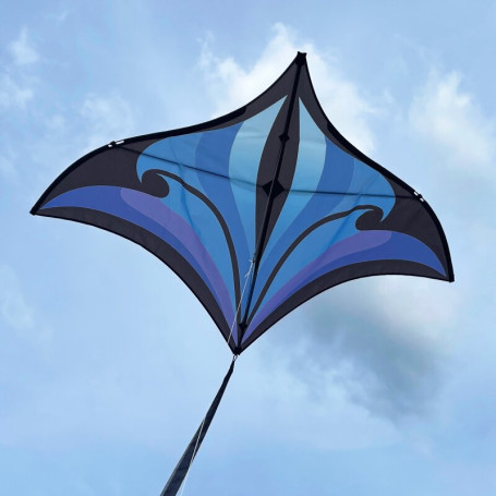Cerf-volant Brasington Swift Delta Spiderkites violet bleu
