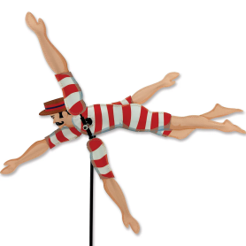 Eolienne WhirliGig Nageur Victorien 52cm