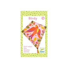 Djeco Birdy Kids Bird Kite | Easy Pop-Up Single-Line