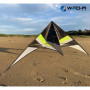 Cerf-volant acrobatique Jaune Fluo WinD-R Optimist