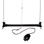 Wolkenstürmer Paraflex Trainer 3.1 Power Kite | Black-Turquoise Foil