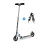 Micro Speed+ Silver Scooter for Teens & Adults - Micro Mobility