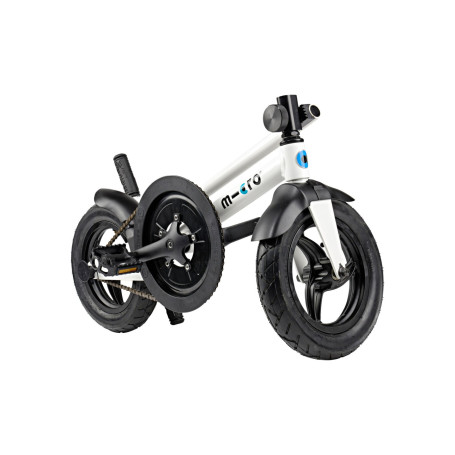 Pedalflow Blanc vélo sans selle et trottinette à pédales