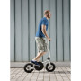 Pedalflow White Seatless Bike & Pedal Scooter - Micro Mobility