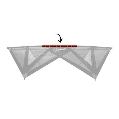 Tube Carbone Revolution 1.5 RX et RX Spider avec raccord