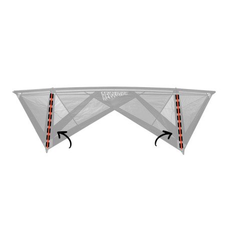 Tube Carbone Revolution 1.5 RX et RX Spider vertical avec ressort
