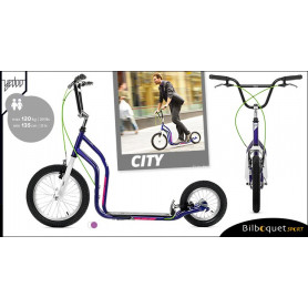 City II trottinette ado/adulte 12+ - VIOLET/WHITE