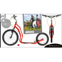 Mezeq II trottinette ado/adulte 14+ - RED/BLACK