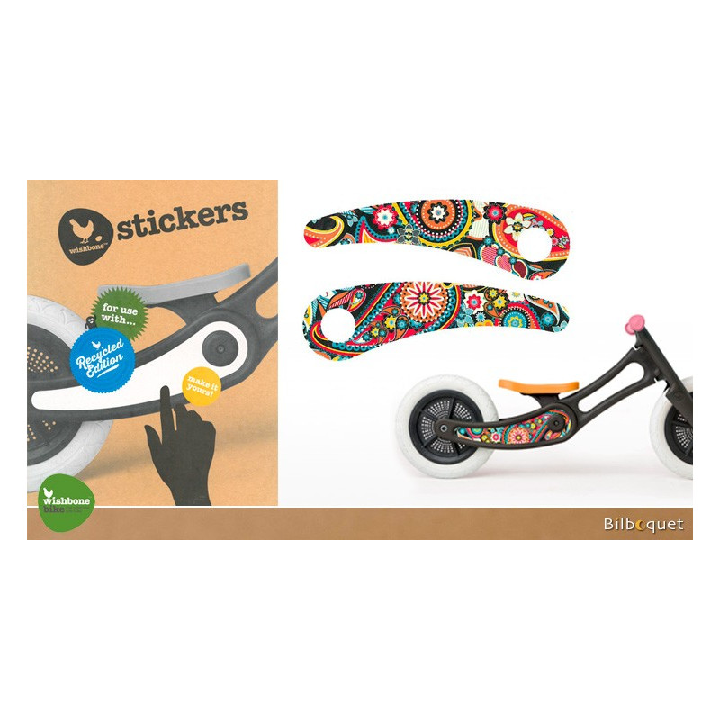 Stickers pour Wishbone Bike Recycled Edition Paisley