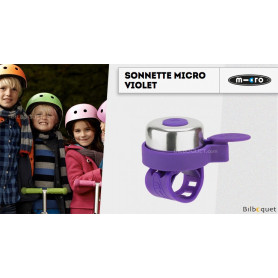 Sonnette Micro pour trottinette - Violet