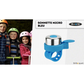 Sonnette Micro pour trottinette - Bleu