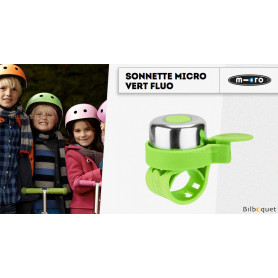 Sonnette Micro pour trottinette - Vert