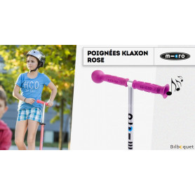 Poignées Klaxon - Rose