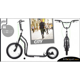 City II trottinette ado/adulte 12+ - BLACK
