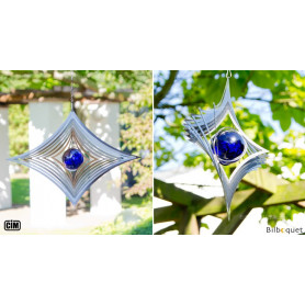Karo L - Suspension décorative en inox
