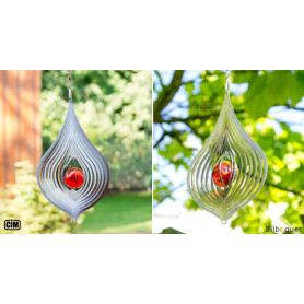 Goutte 170 - Suspension décorative en inox