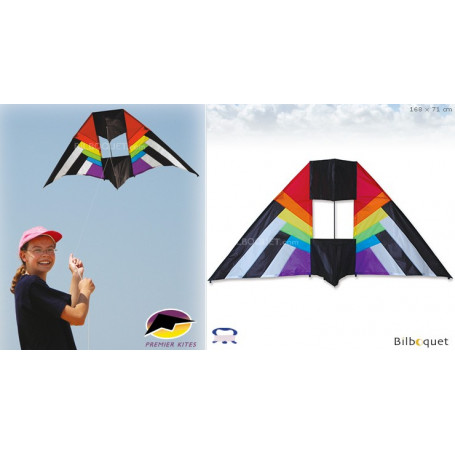 Delta Box Rainbow Spectrum 168x71cm - Cerf-volant monofil
