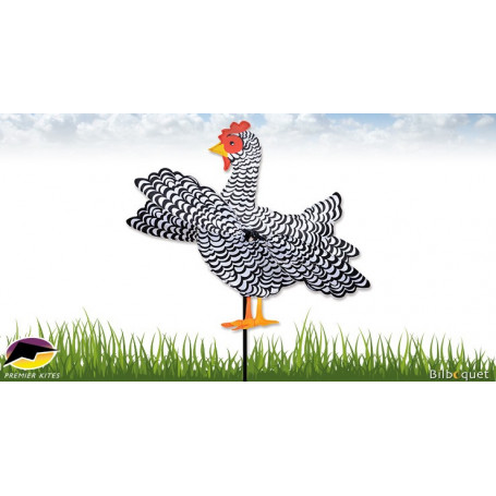 Éolienne d'extérieur WhirliGig Poulet 30cm